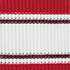 Rich Red/Ivory Stripe