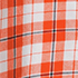 Pumpkin/Ivory Plaid