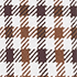 Ivory/Pecan Gingham