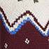 Burgundy Floral Fairisle