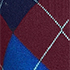 Rich Burgundy Argyle