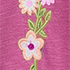 Floral Vine Embroidery/Orchid