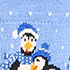 Puffins/Clear Blue Sky