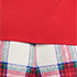 Ivory/Compass Red Multi Plaid
