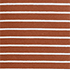 Ginger/White Narrow Stripe