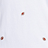 Football Embroidery/White