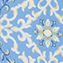 Lake Blue/Egret Geo Floral