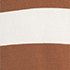 Ivory/Rich Ginger Wide Stripe