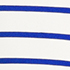 Ivory/Lapis Spaced Stripe