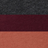 Burgundy/Clay/Charcoal 3 Pack