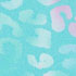 Cheetah Rainbow/Aruba Blue