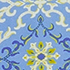 Lake Blue/Egret Geo Floral