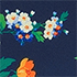Flowing Blossoms/Deep Sea Navy