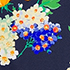 Multi Blossoms/Deep Sea Navy