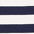 Navy/Ivory Stripe