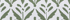 Stone Green Wood Block Floral