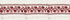 Rich Red Floral Stripe
