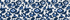 Ivory/Navy Antique Floral