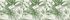 Ivory/Green Tropic Scene