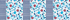 White Stripe Ditsy Mix