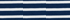 Deep Sea Navy/Ivory Stripe