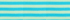 Island Turquoise/Mint Stripe