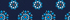 Navy/Turquoise Encircle Geo