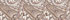Warm Tawny Brown Swirl Paisley