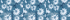 Muted Blue Daisy Floral