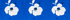 Royal Cobalt Dotted Floral