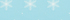 Aqua Snowflakes