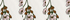 Ivory/Pink Vintage Floral