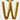 Letter W
