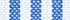 Clear Blue/White Stripe