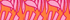 Vivid Orange/Pink Palm Foliage