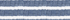 Deep Sea Navy/Ivory Stripe