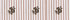 White/Brown Floral Stripe