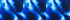 Electric Blue Bias Tie Dye