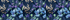 Deep Sea Navy Wildflowers