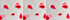 Tossed Hearts