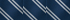 Classic Navy/Silver Stripe