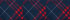 Natural/Navy Large Plaid