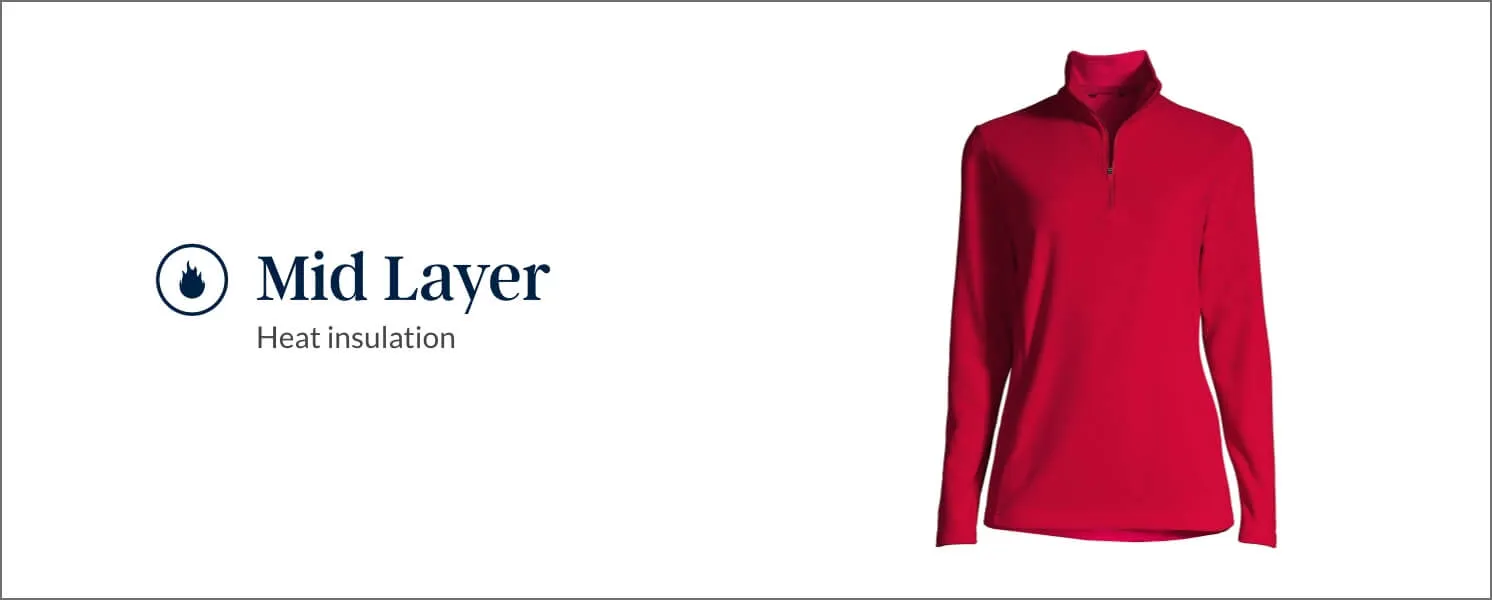 A red long sleeve top.