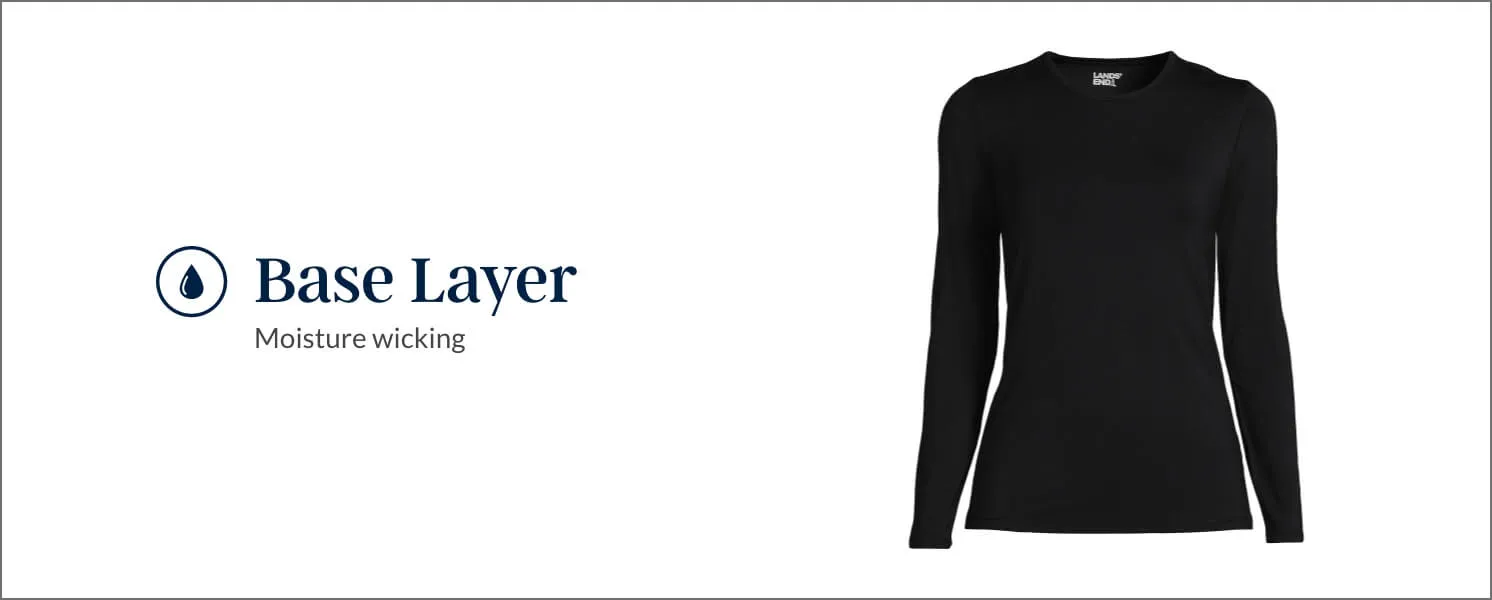 A black long sleeve top.
