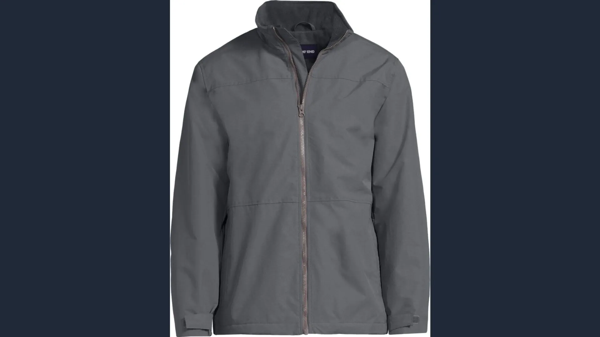 Men's Gray Sport Squall Jacket.