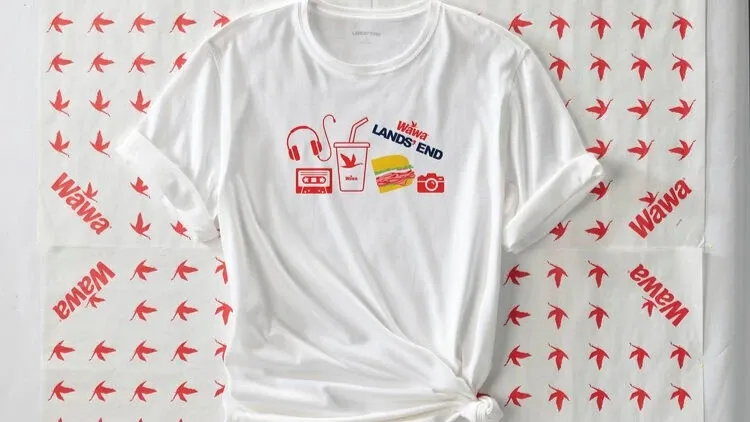 Wawa x Lands' End Shorti Tee.
