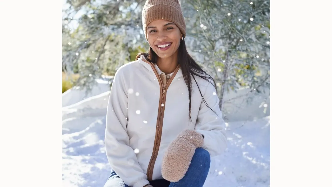 Women's Anyweather RainDefense Fleece Full Zip Jacket.