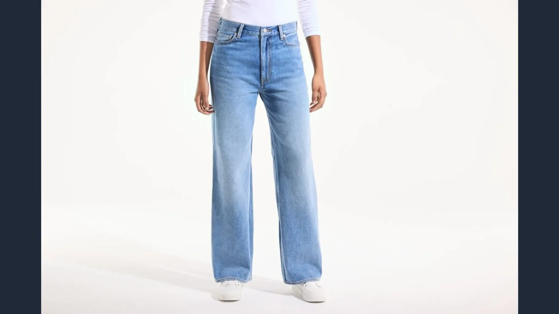 Women's Baggy Jeans.
