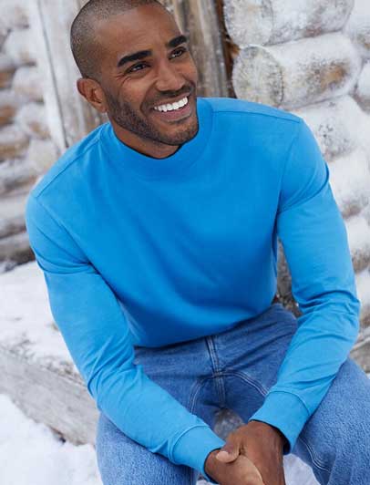 Man wearing a turtleneck