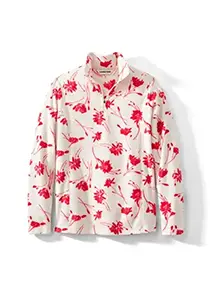A floral patterned coat.